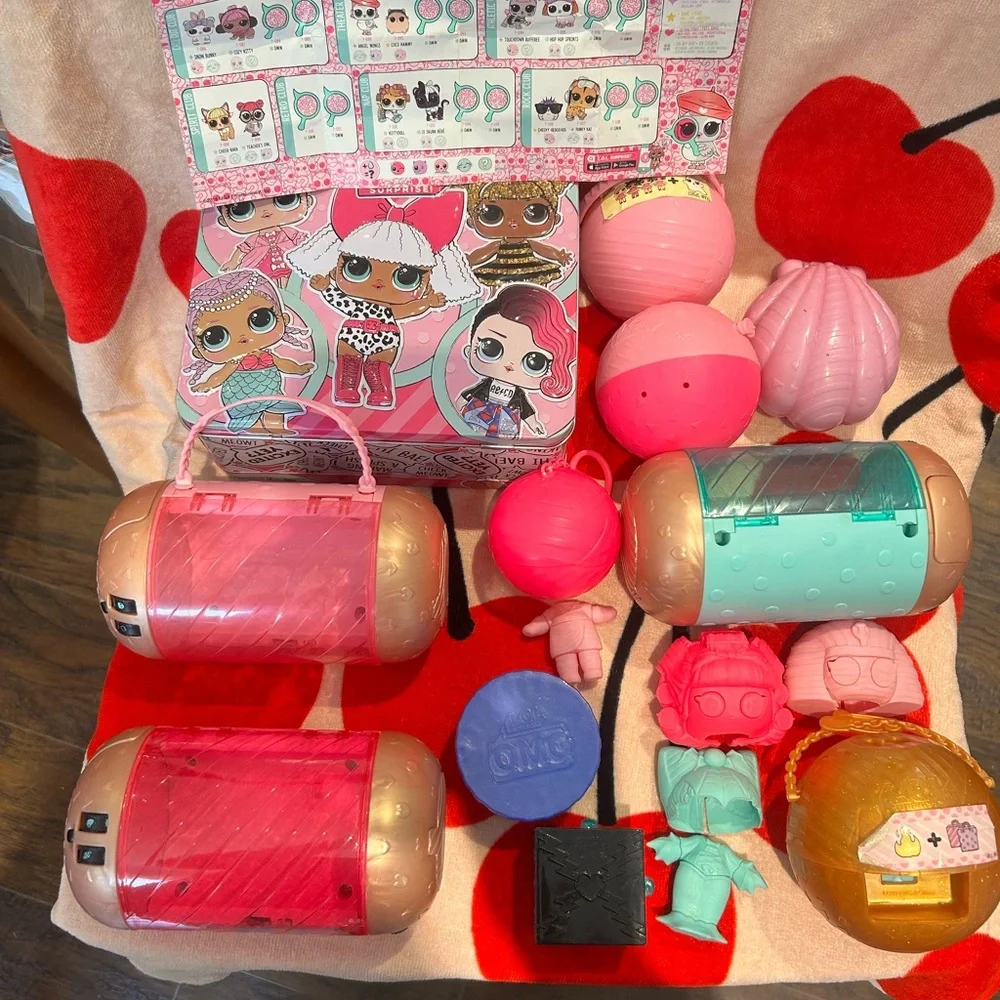 L.O.L. Surprise! Colorful Doll Collection - Pink, Blue, Orange - Picture 12 of 14